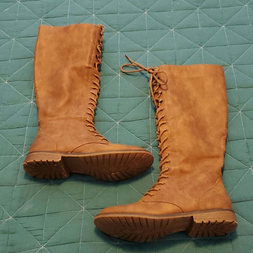 Cognac Riding Boots
